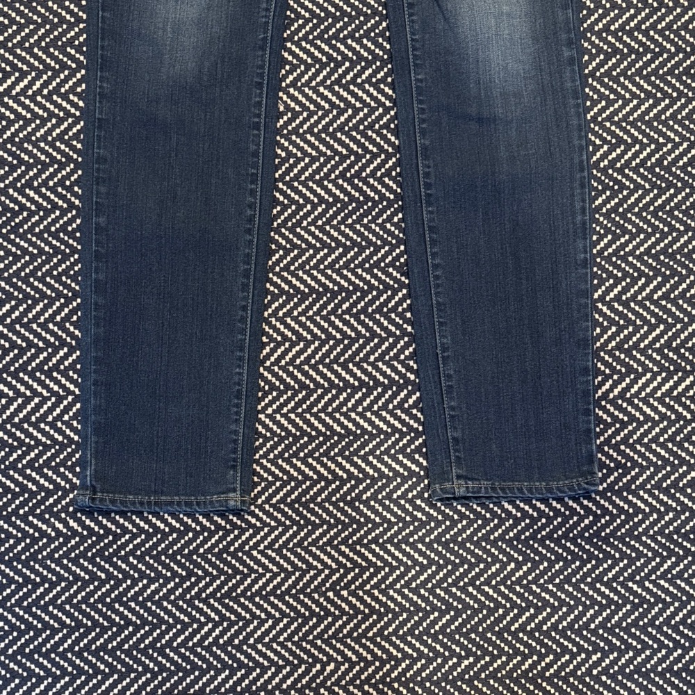 PAIGE Women's Dark Blue Skyline Skinny Jeans - Picture 2 of 8